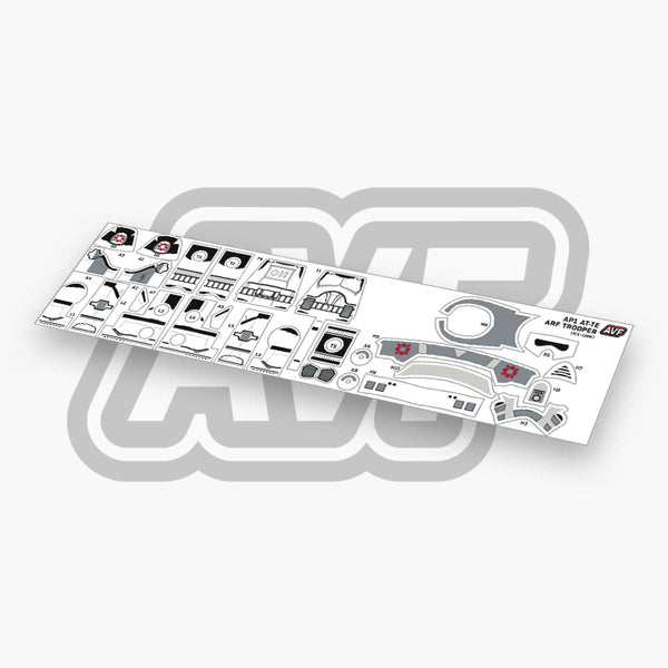 AT-TE ARF Trooper Decals