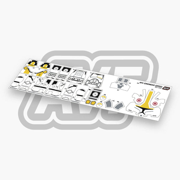Engineer 2005 Decals