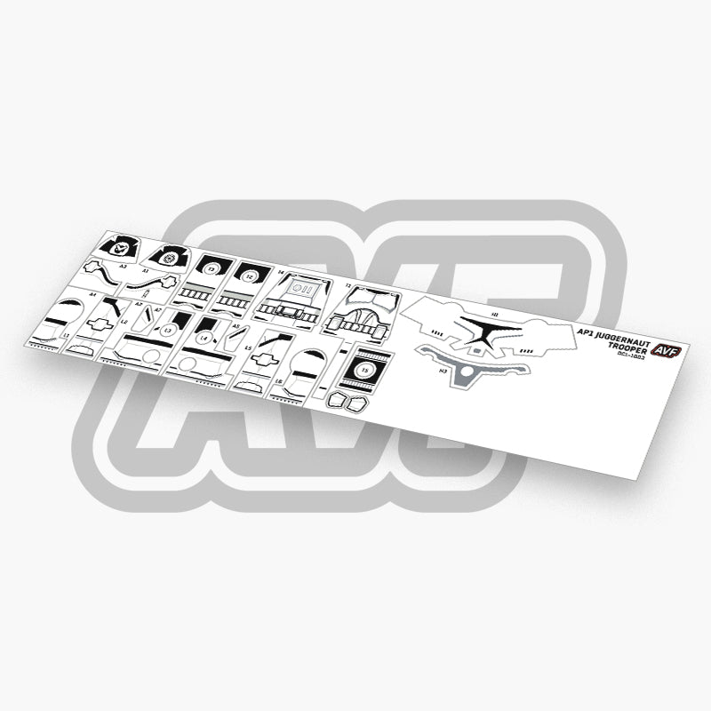Juggernaut Trooper Decals