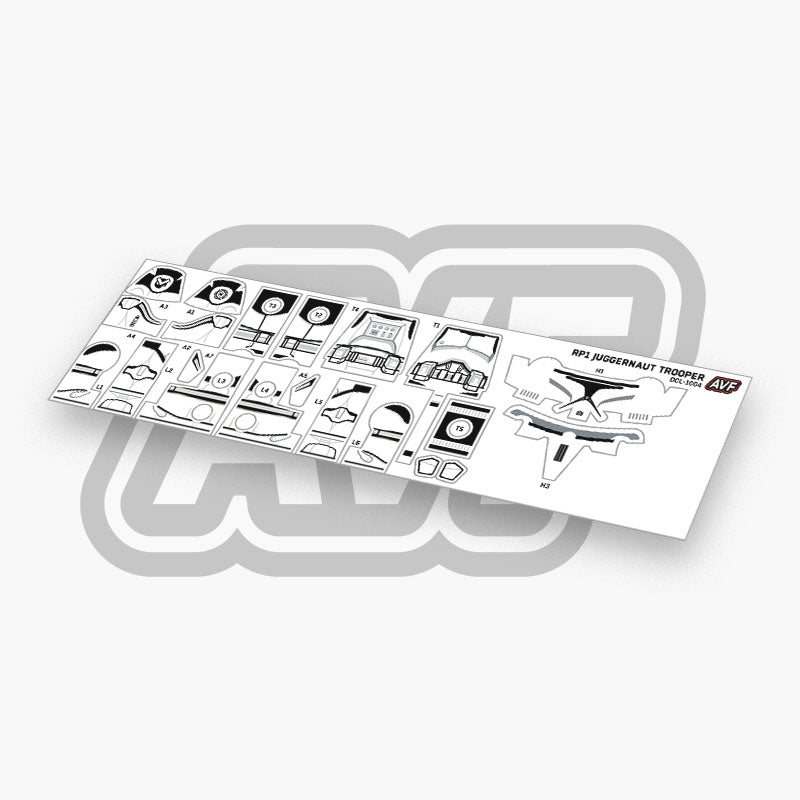 Juggernaut Trooper Decals