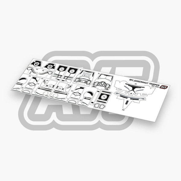 Juggernaut Trooper Decals