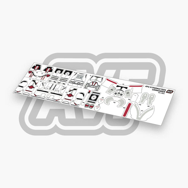 Hypermatters Commander Decals