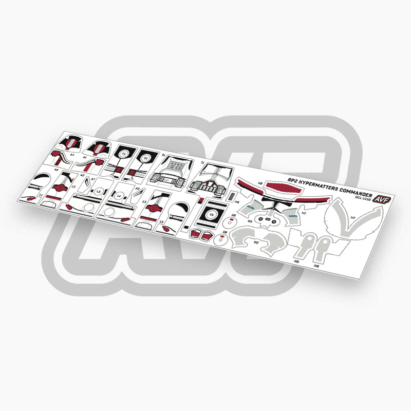 Hypermatters Commander Decals