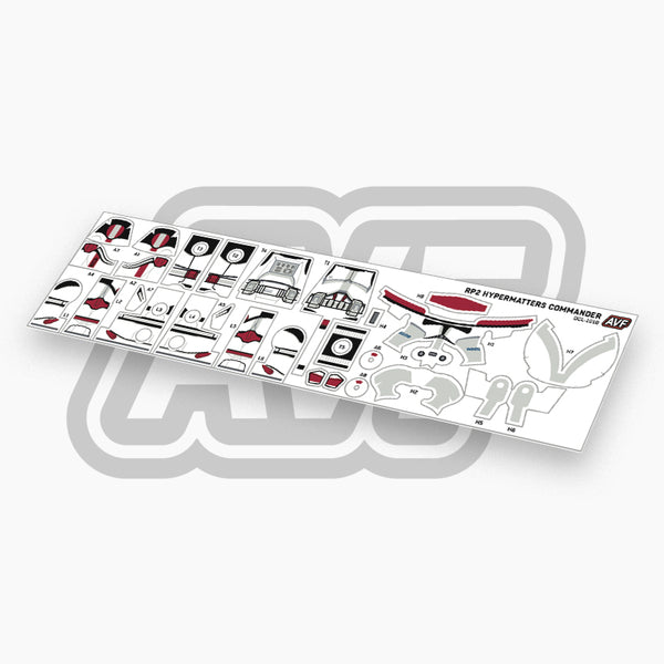 Hypermatters Commander Decals