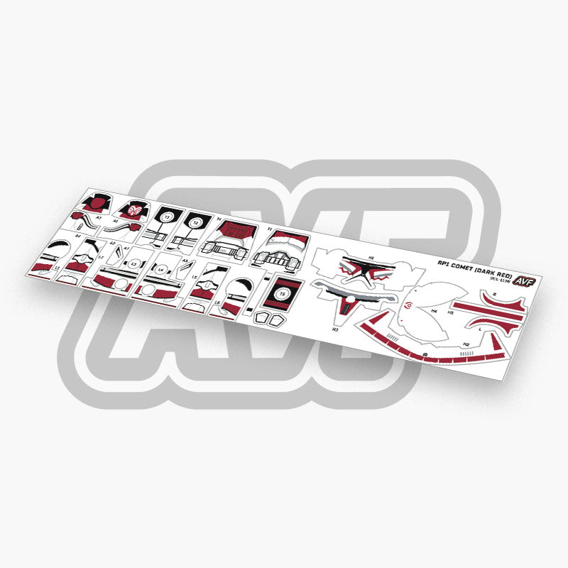 Comet Decals