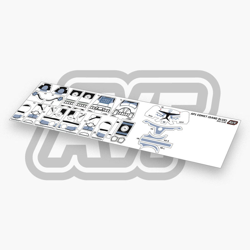 Comet Decals