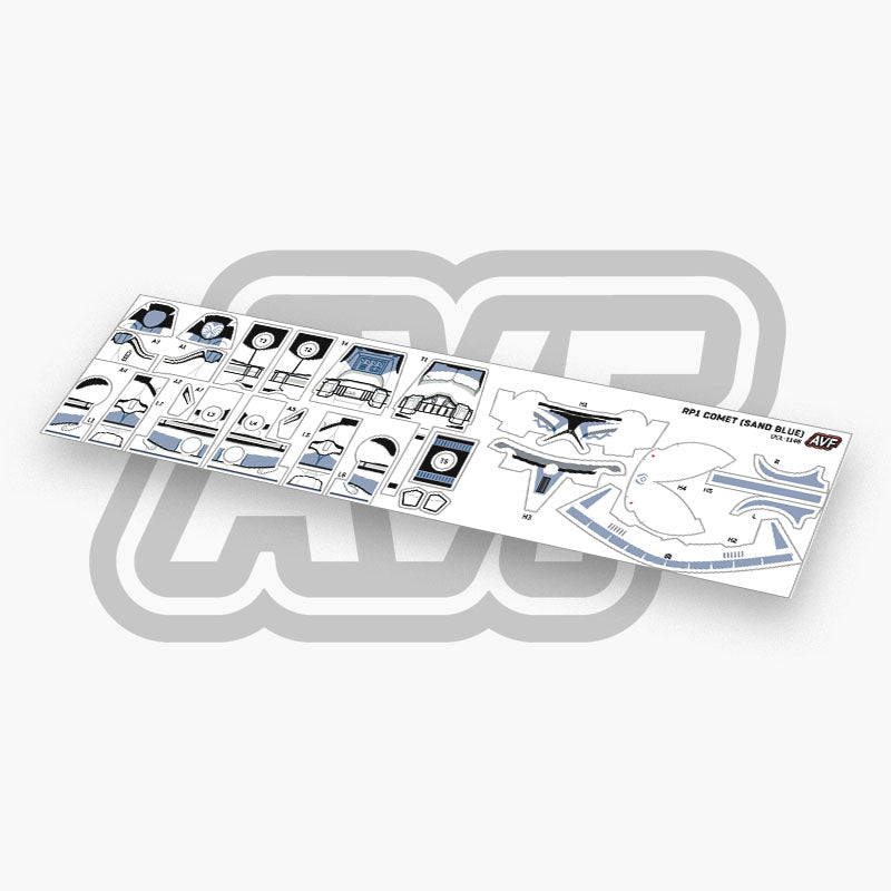 Comet Decals