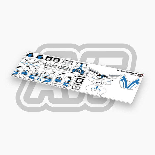 501st Lieutenant Decals