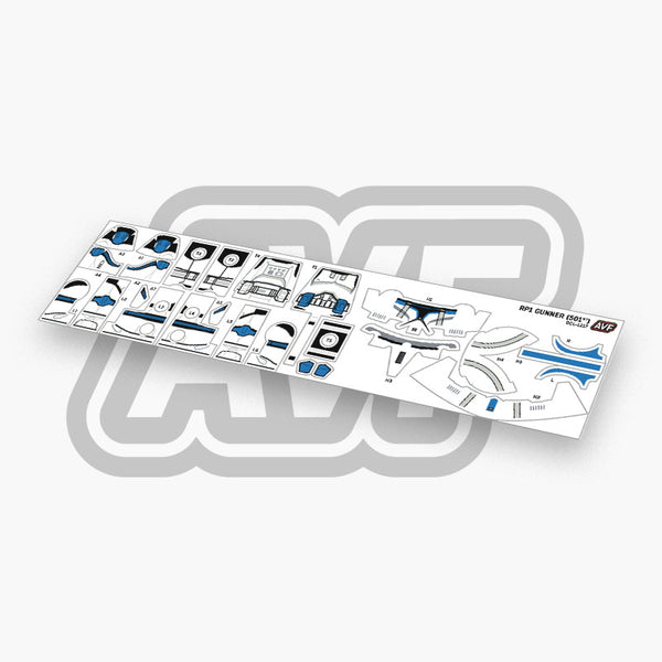 Gunner (501st) Decals