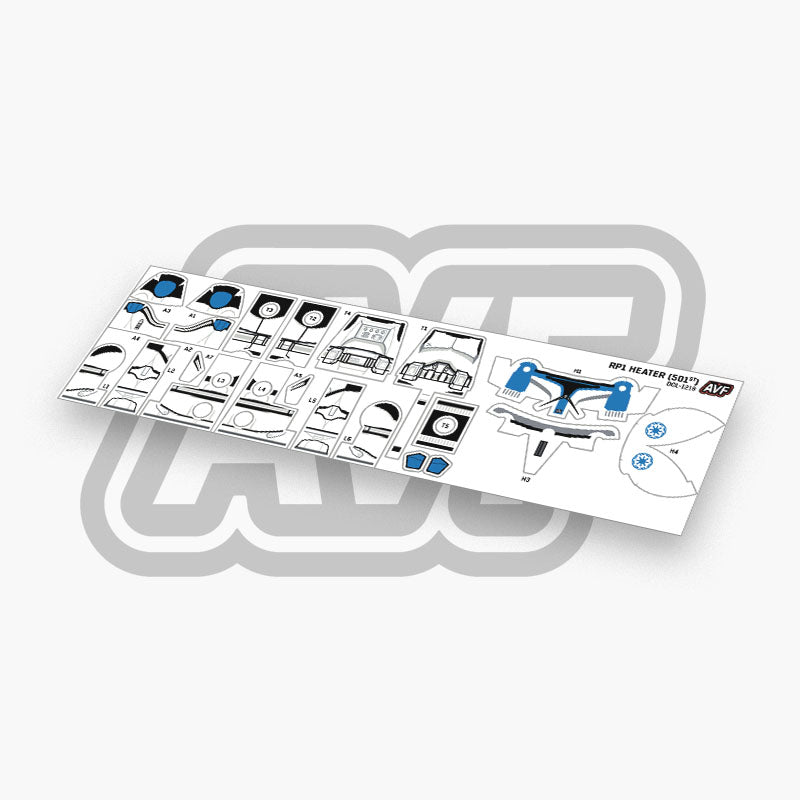 Heater (501st) Decals
