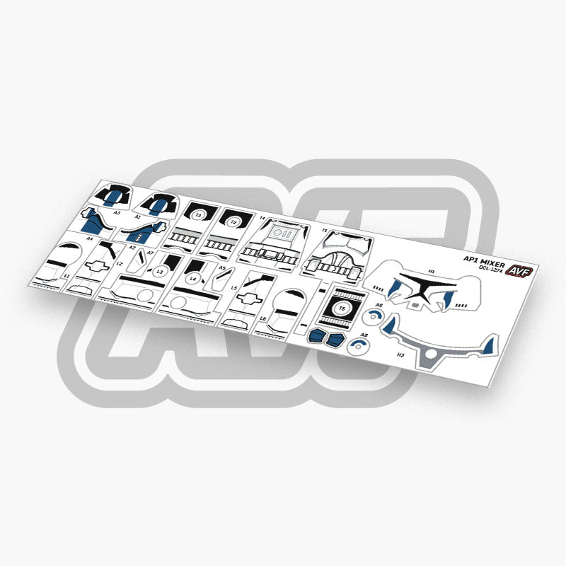 Mixer Decals