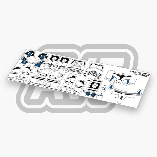 Mixer Decals