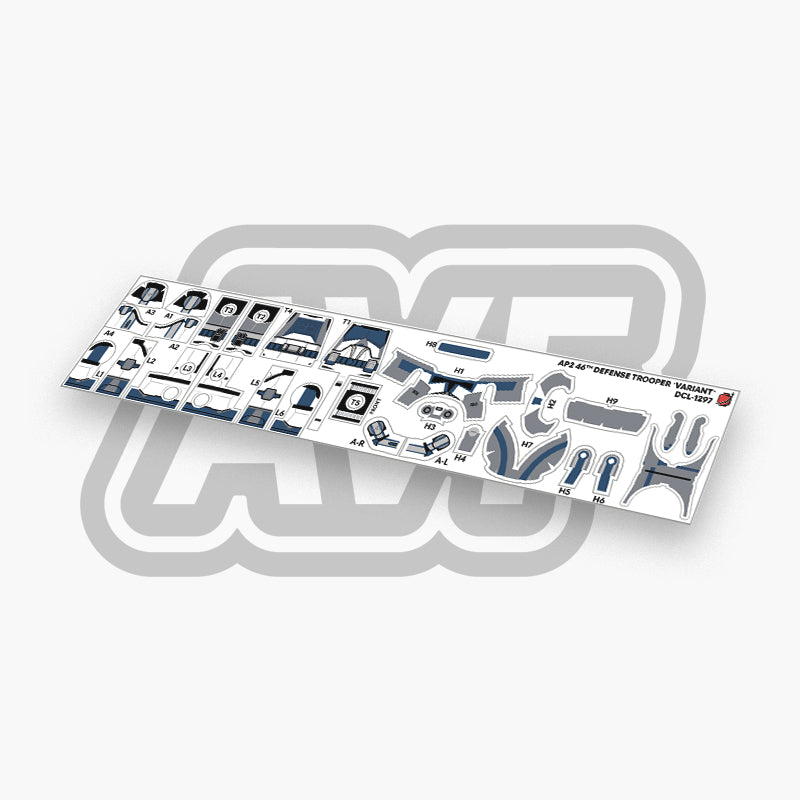 46th Trooper Variant Decals