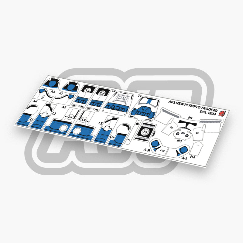 New Plymto Trooper Decals
