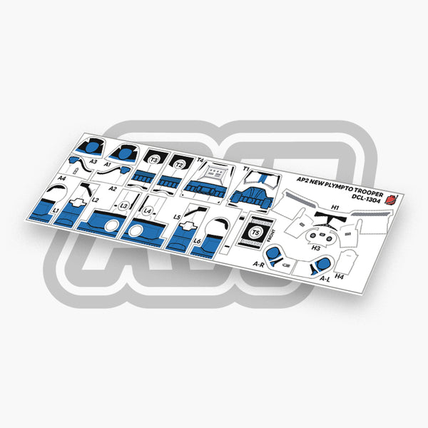 New Plymto Trooper Decals