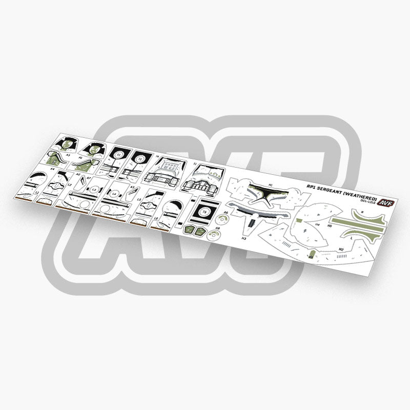 Sergeant Decals