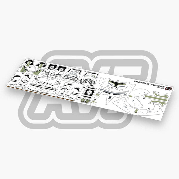Sergeant Decals