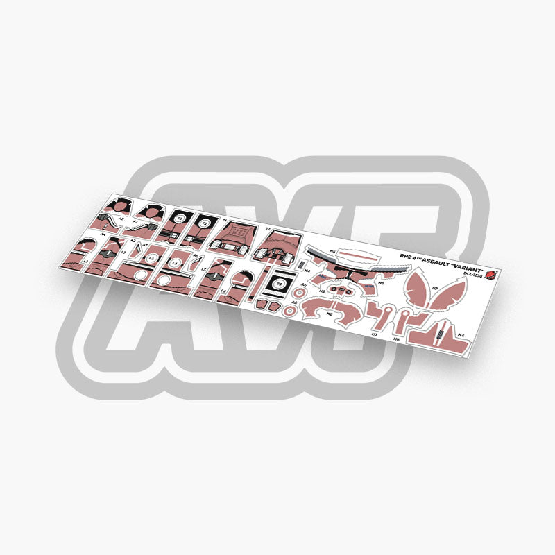 4th Trooper Variant Decals