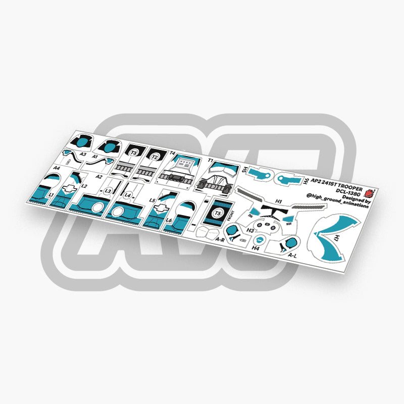 241st Trooper Decals