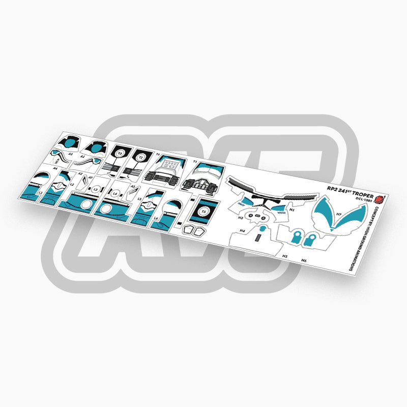 241st Trooper Decals