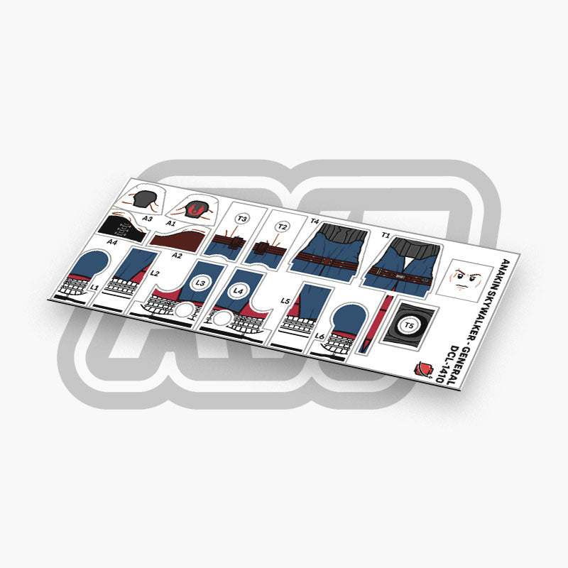 Anakin Skywalker Decals