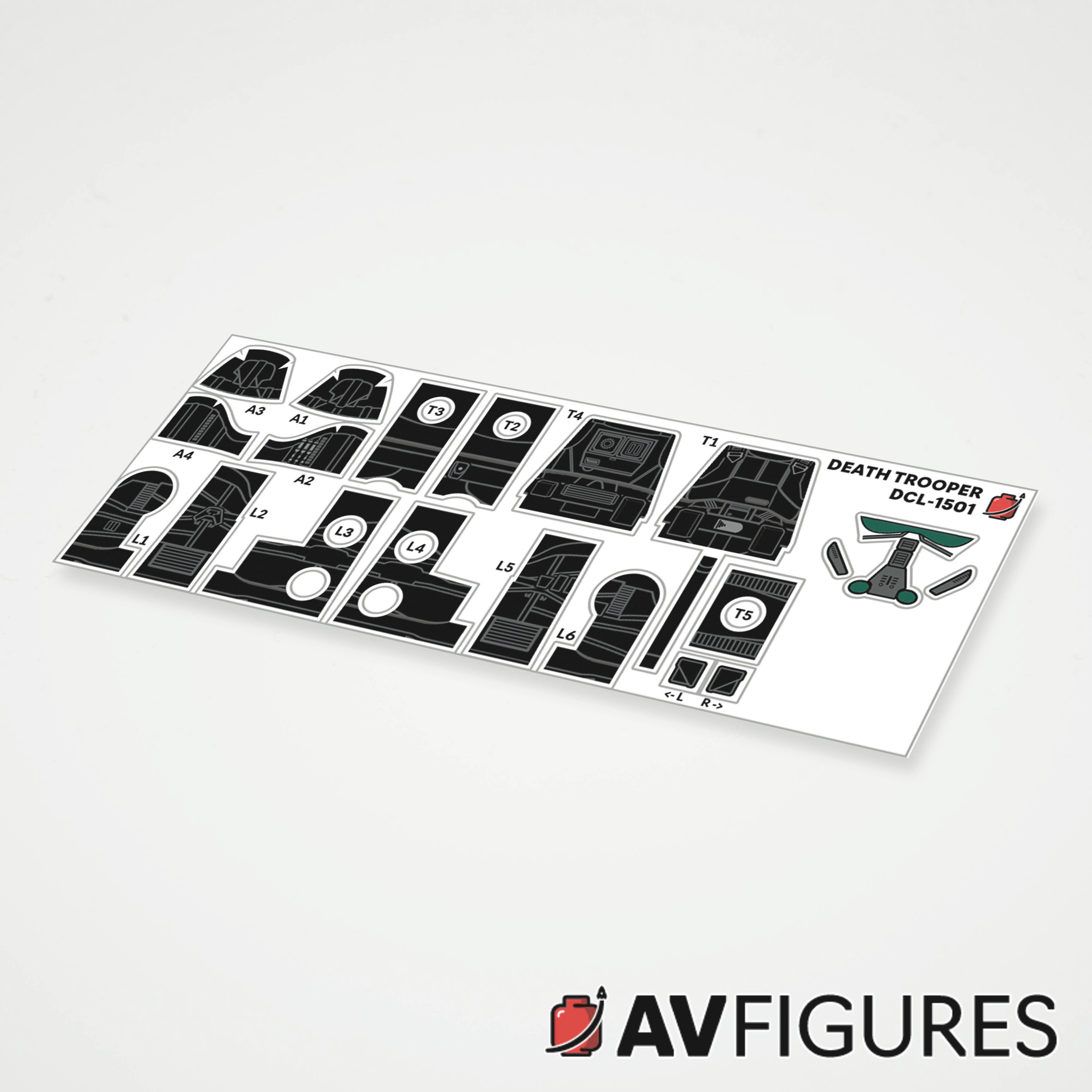 Death Trooper Decals