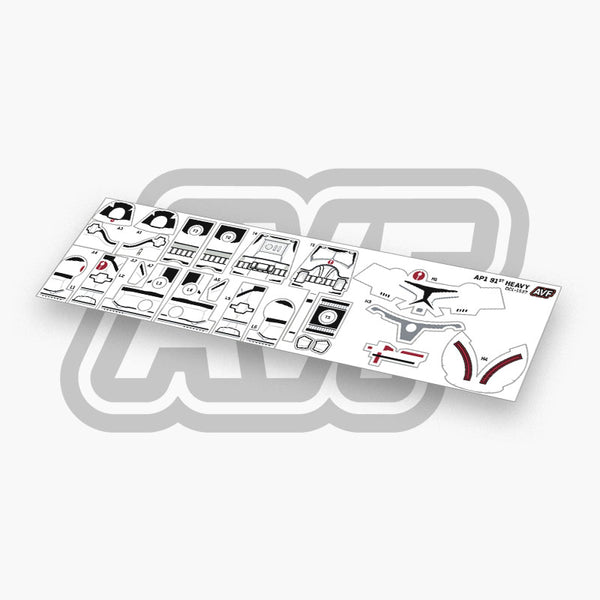 91st Heavy Decals