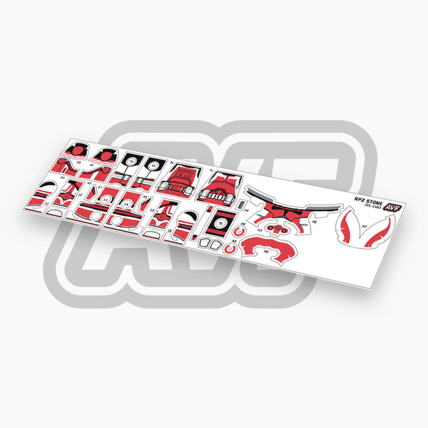 Commander Stone Decals