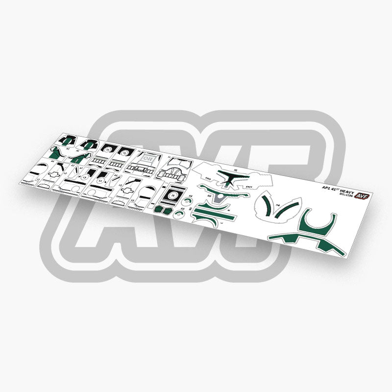 41st Heavy Decals