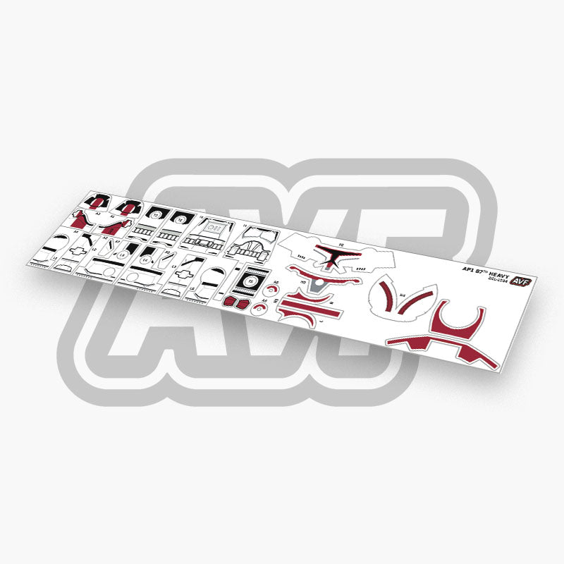 87th Heavy Decals
