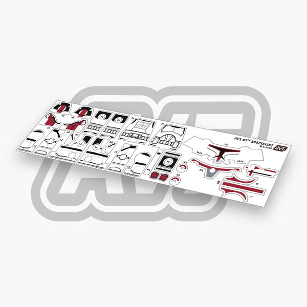 87th Specialist Decals