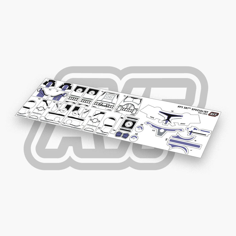 187th Specialist Decals