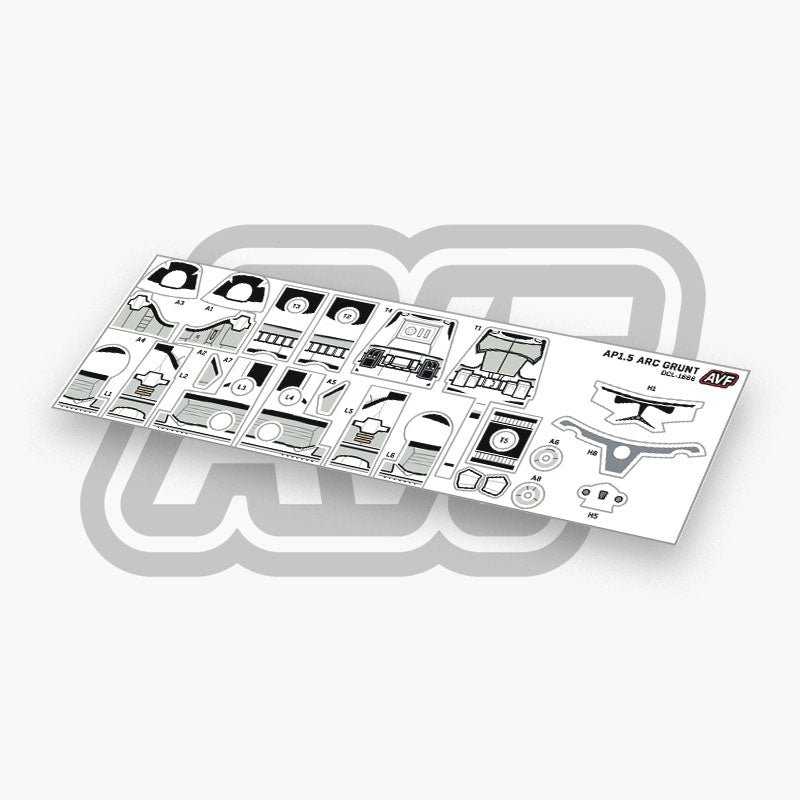 ARC Trooper Grunt Decals