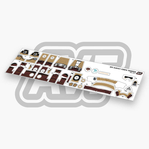 Attack on Titan Trooper Decals