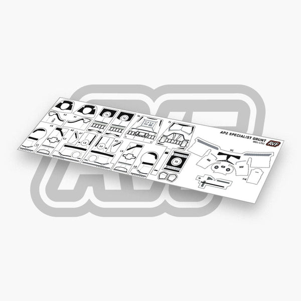Specialist Grunt Decals