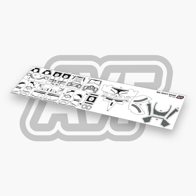 Heavy Grunt Decals