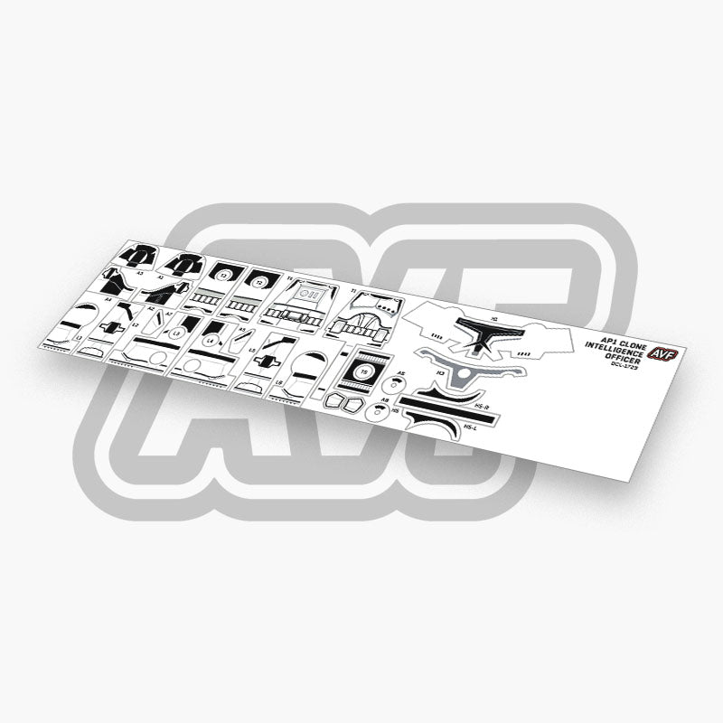 Clone Intelligence Officer Decals