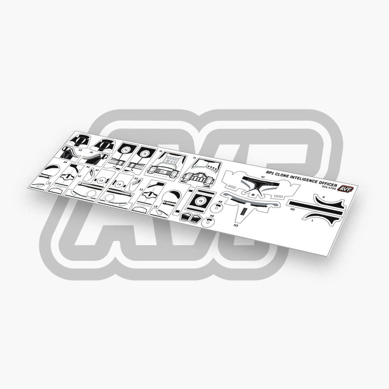 Clone Intelligence Officer Decals