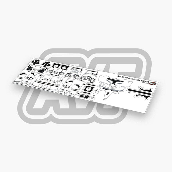 Clone Intelligence Officer Decals