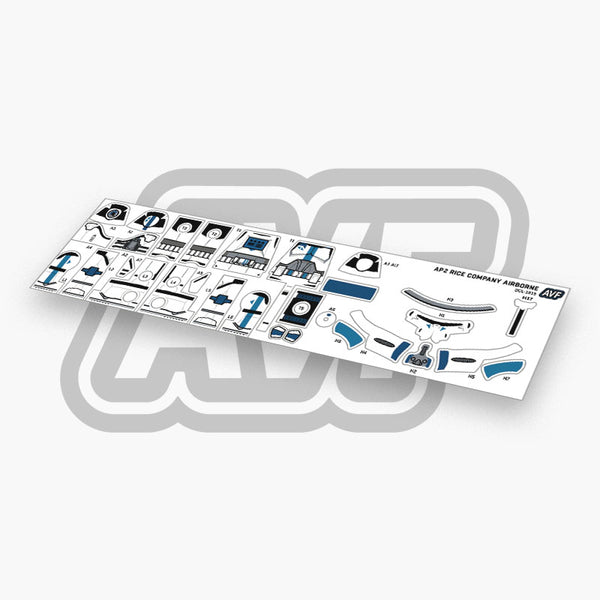 Rice Company Airborne Decals