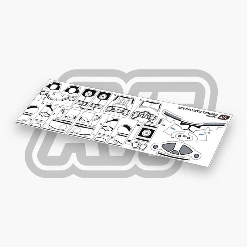 Ballistic Trooper Decals