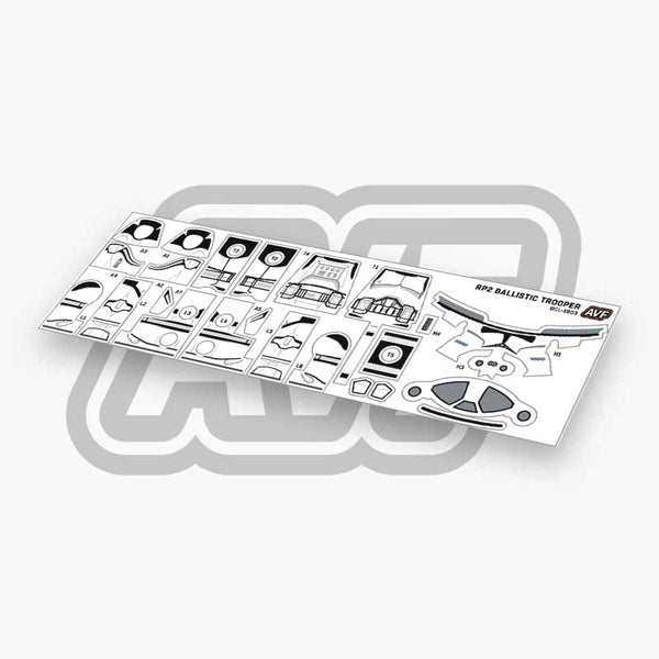 Ballistic Trooper Decals