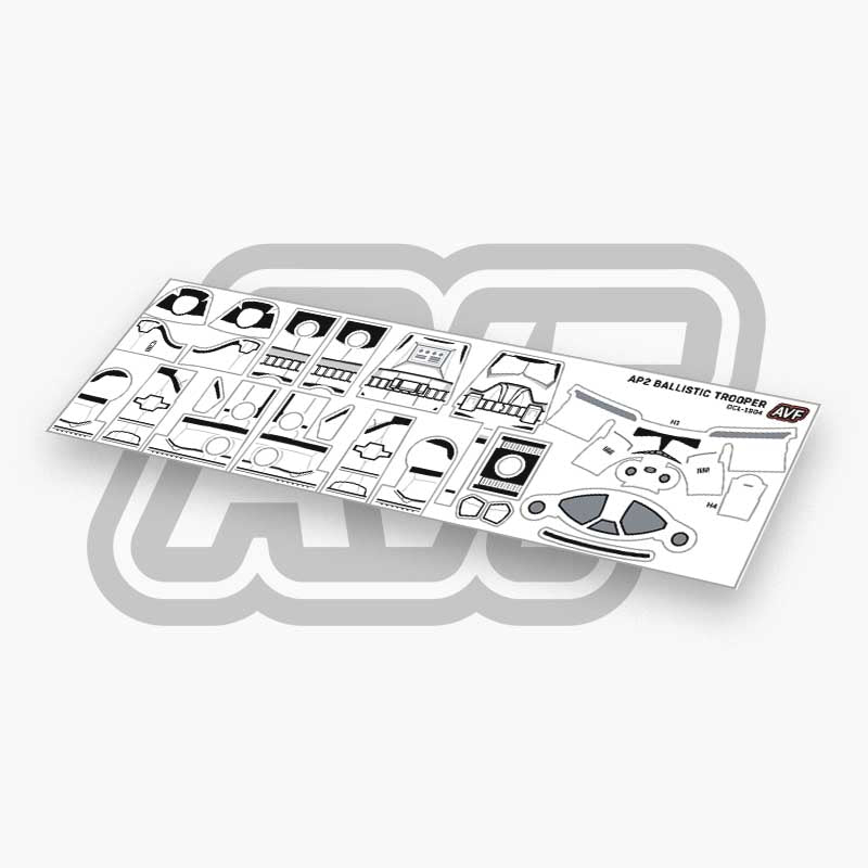 Ballistic Trooper Decals