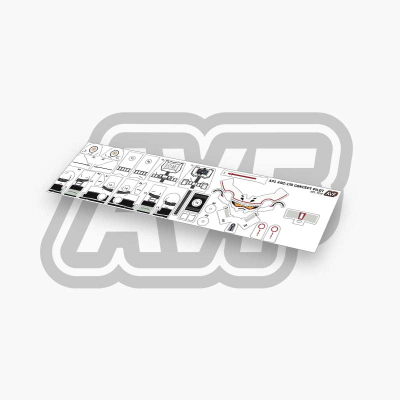 ARC-170 Concept Pilot Decals