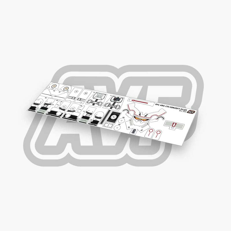 ARC-170 Concept Pilot Decals