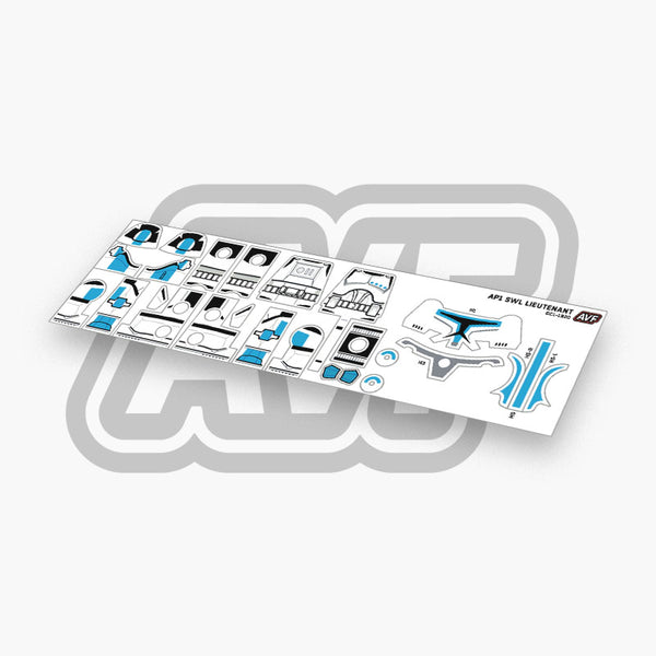 Lieutenant Decals