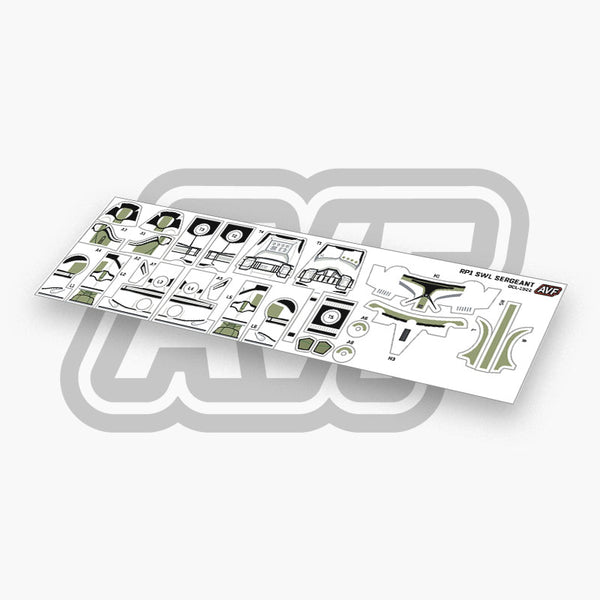 Sergeant Decals