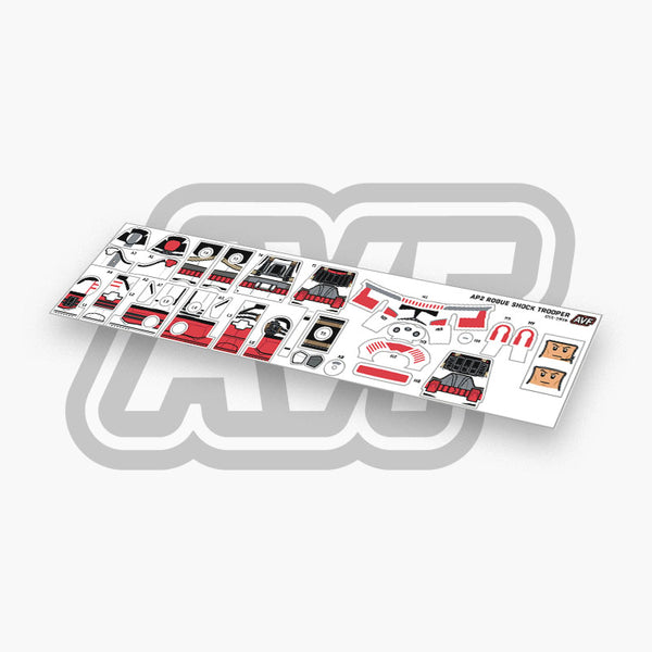 Shock Trooper Decals