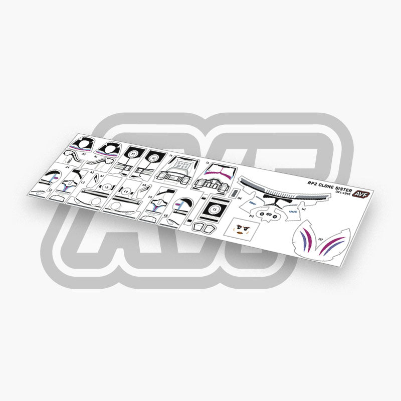 Clone Sister Decals