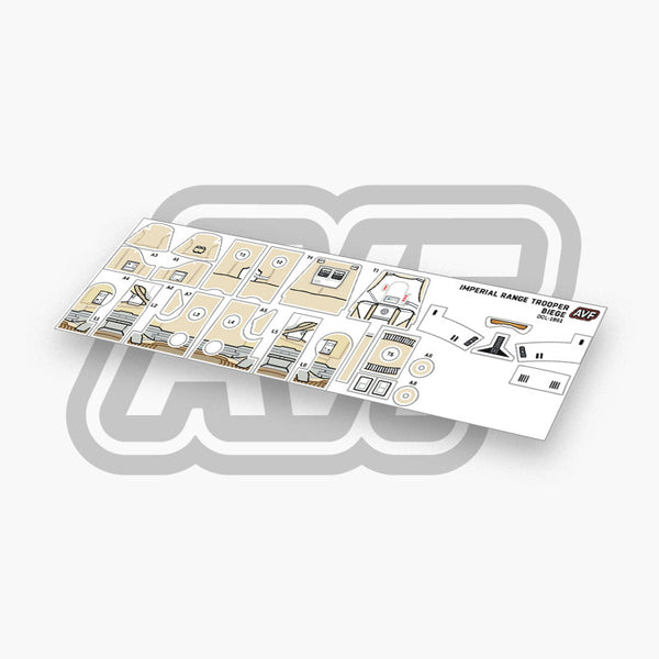 Imperial Range Trooper Decals